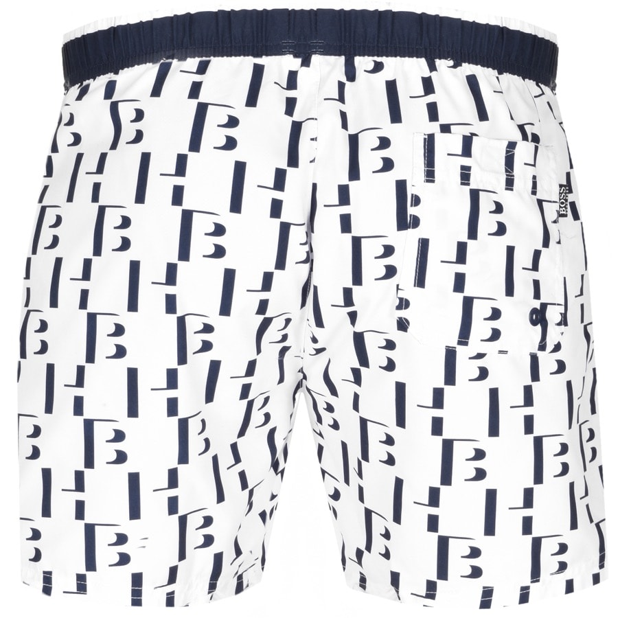 Alternative Image for ProductBOSS HUGO BOSS Seahorse Swim Shorts White2